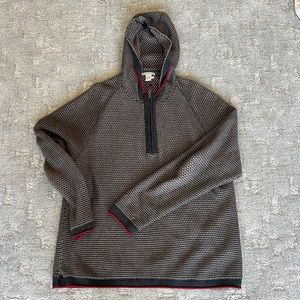 Carbon 2 cobalt hooded sweater